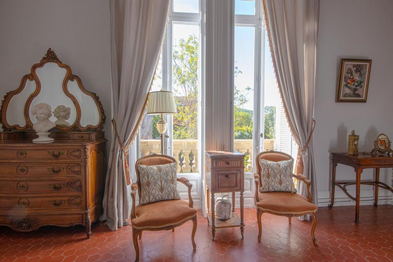 Bedroom | Holiday château in South of France
