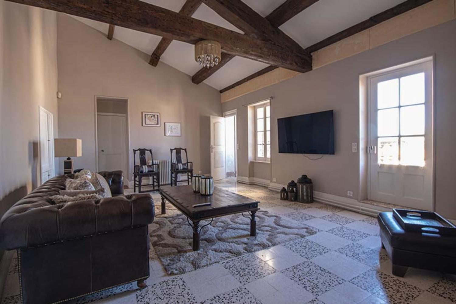 TV room | Holiday château in South of France