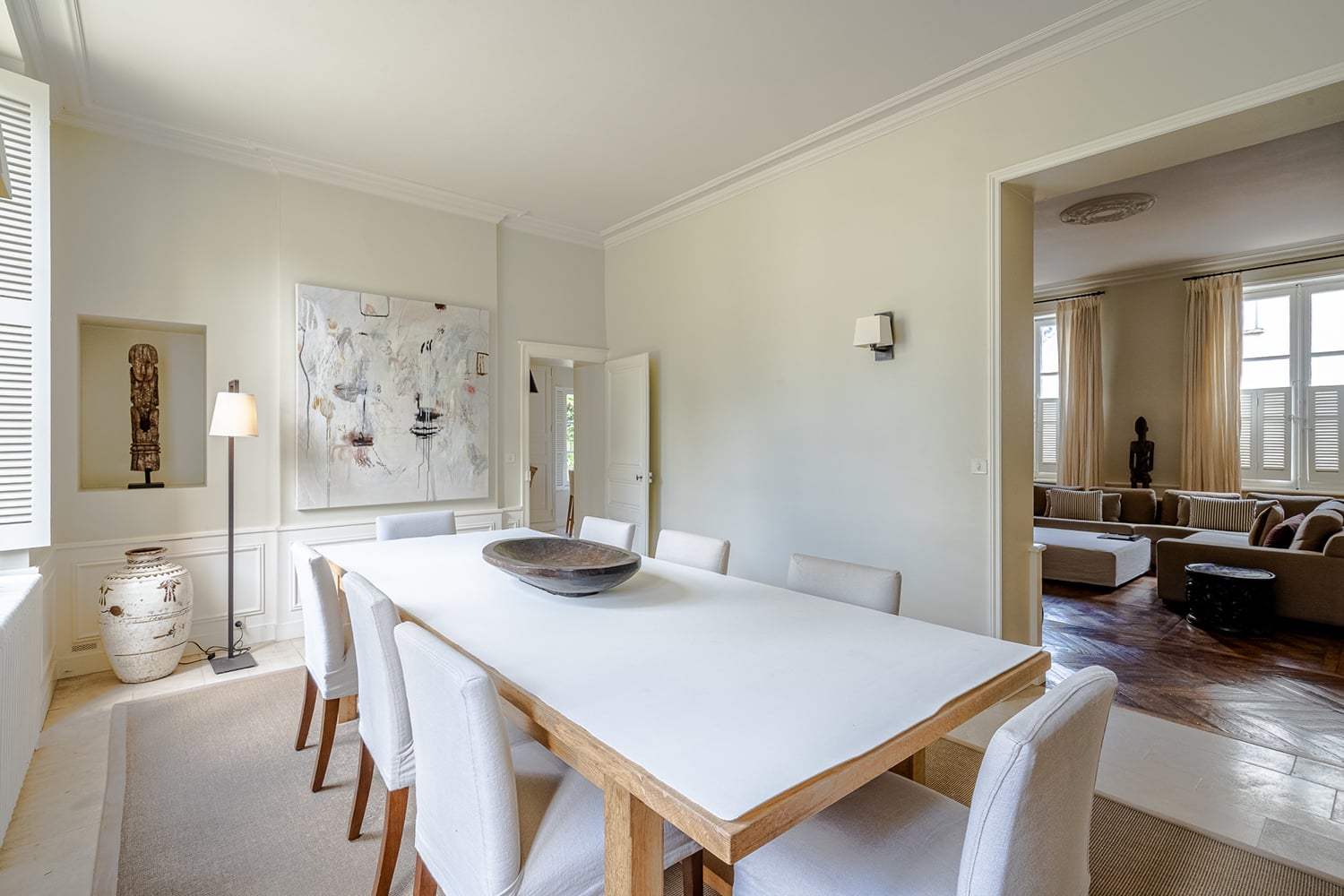 Dining room | Holiday home in Richelieu Dining room | Holiday home in Richelieu