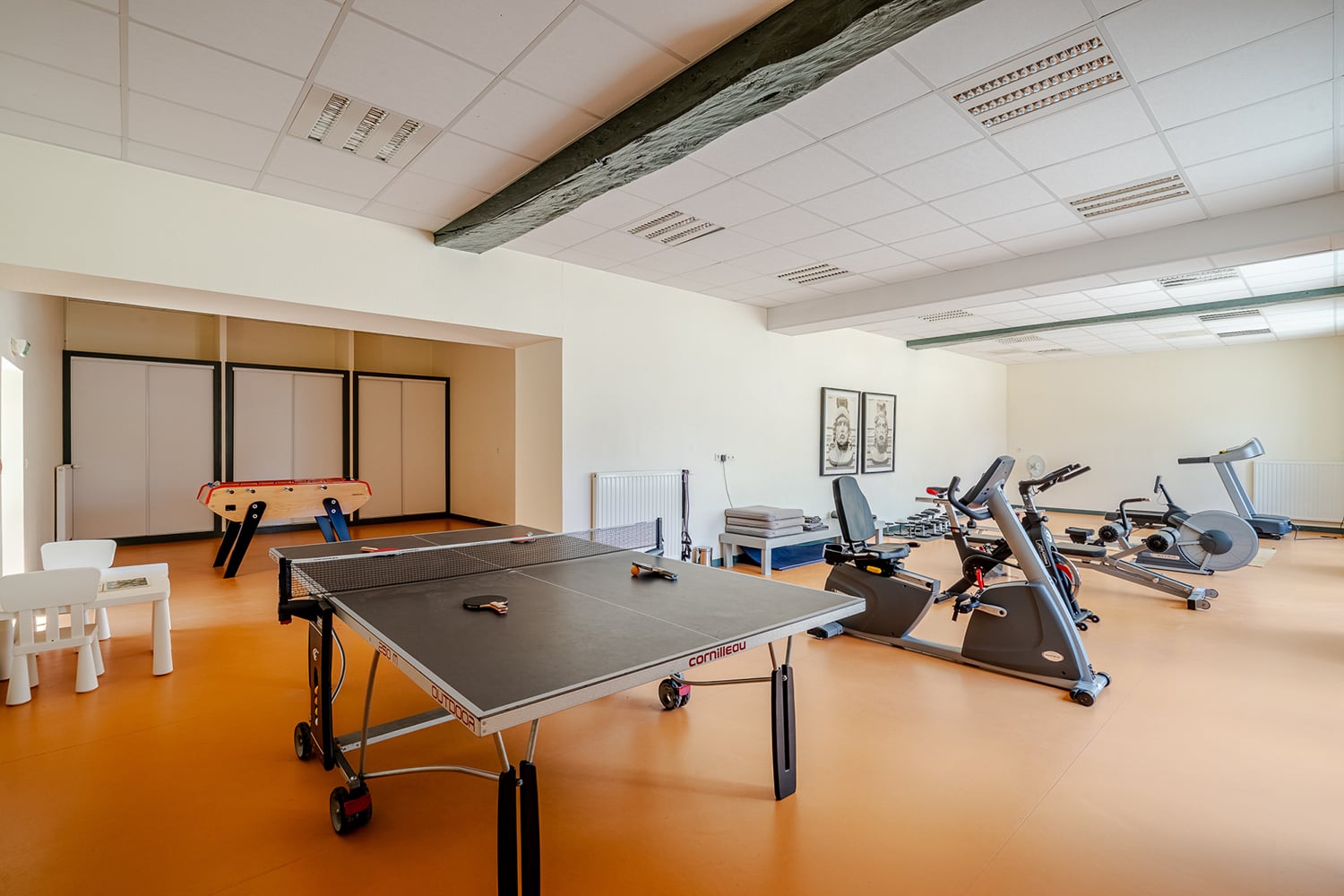 Games room | Holiday home in Richelieu Games room | Holiday home in Richelieu