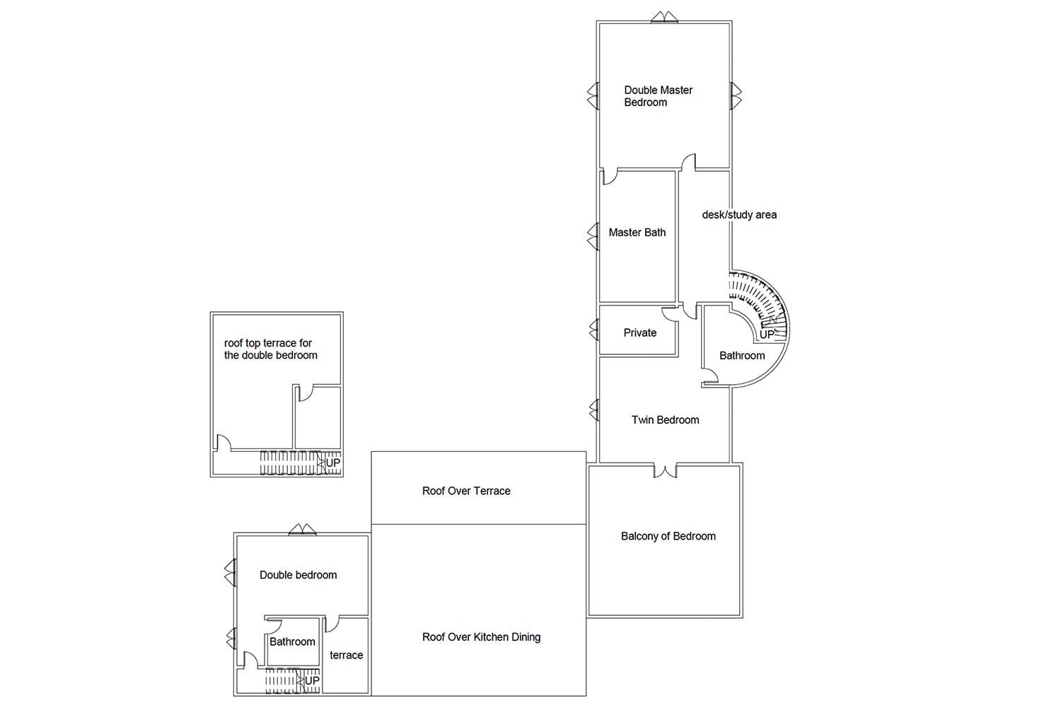 Villa floorplan Villa floorplan