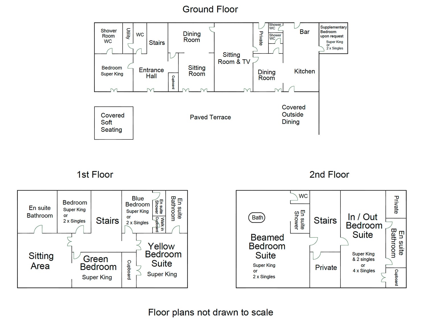 Floor plans Floor plans