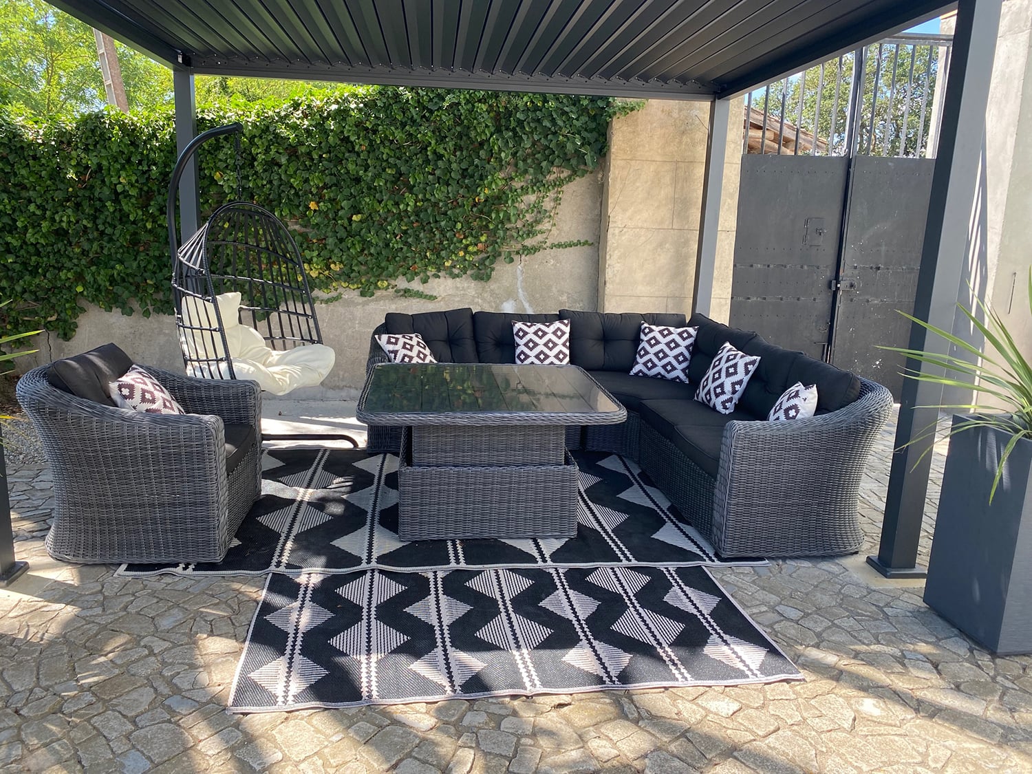 Shaded terrace Shaded terrace