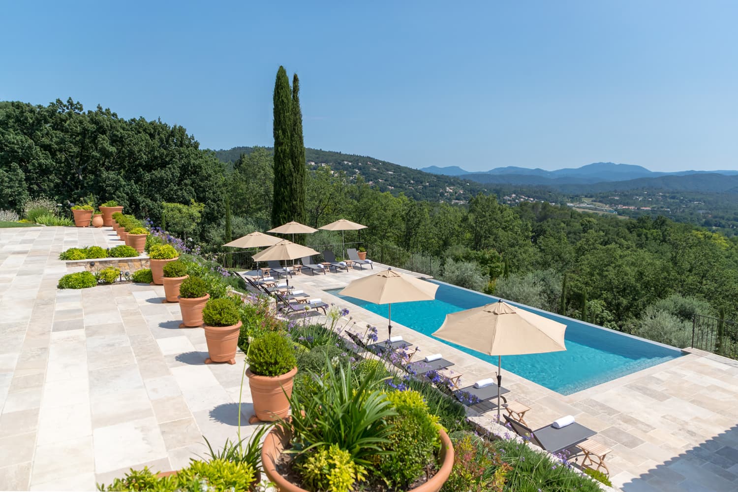Provençal holiday rental home with private pool and views | Le Grand Mas de Valcros