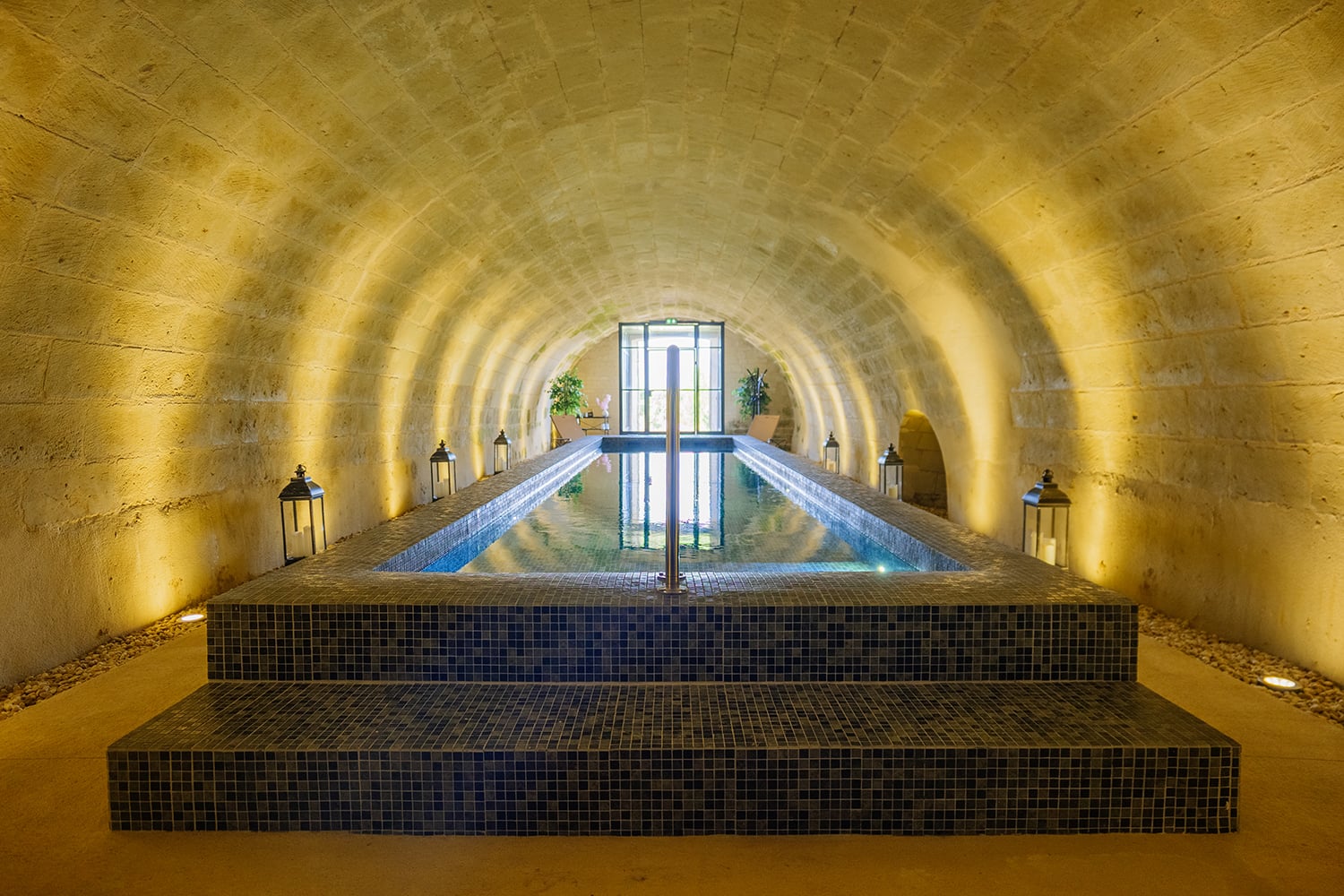 Private indoor pool