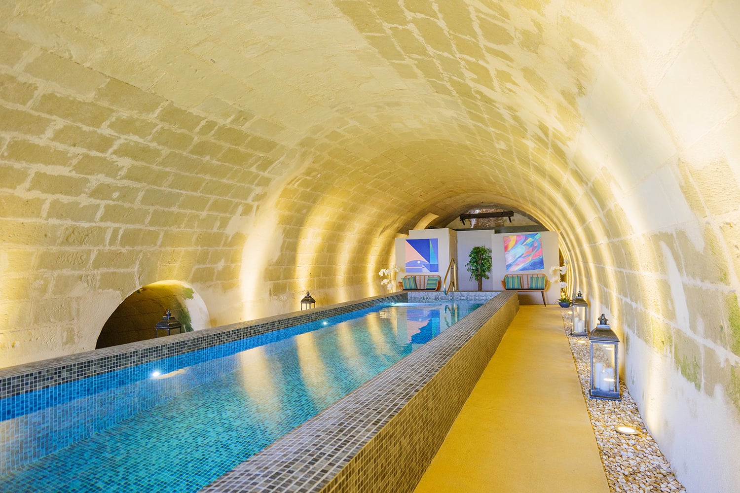 Private indoor pool