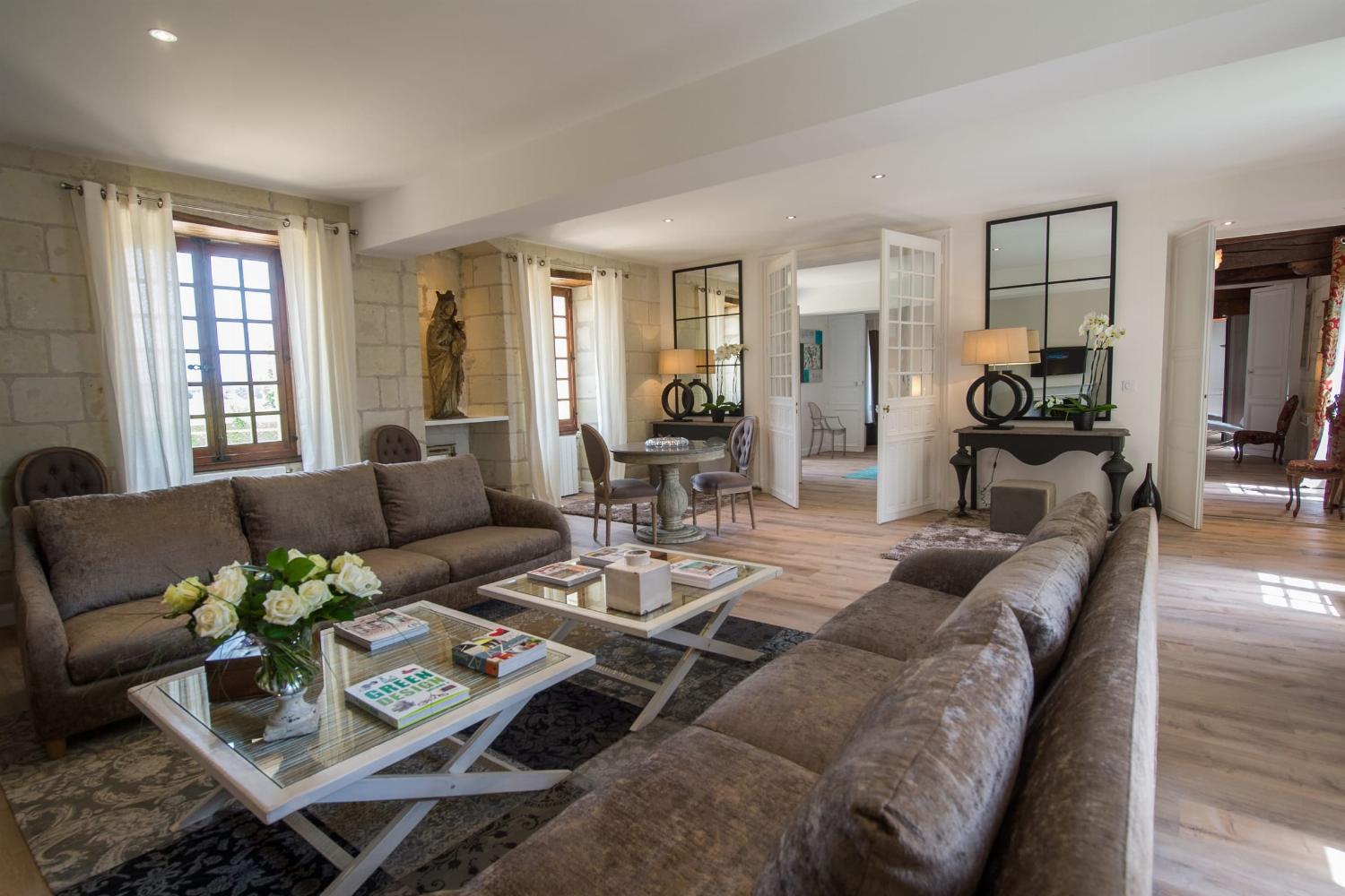 Living room | Holiday château in Loire Valley