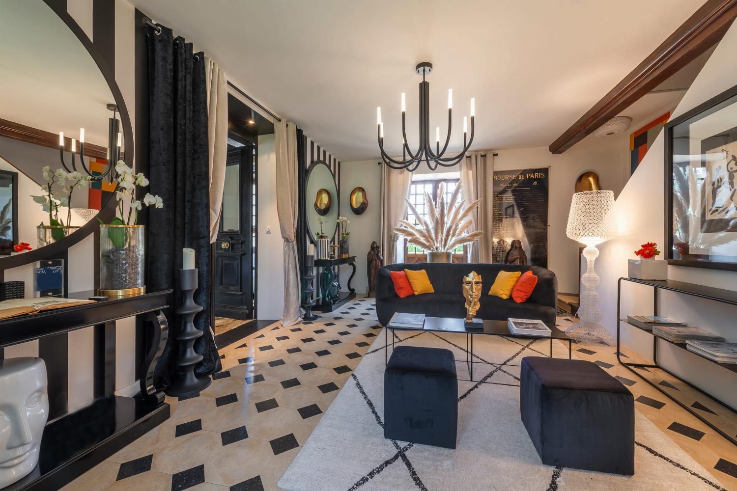 Living room | Holiday château in Loire Valley