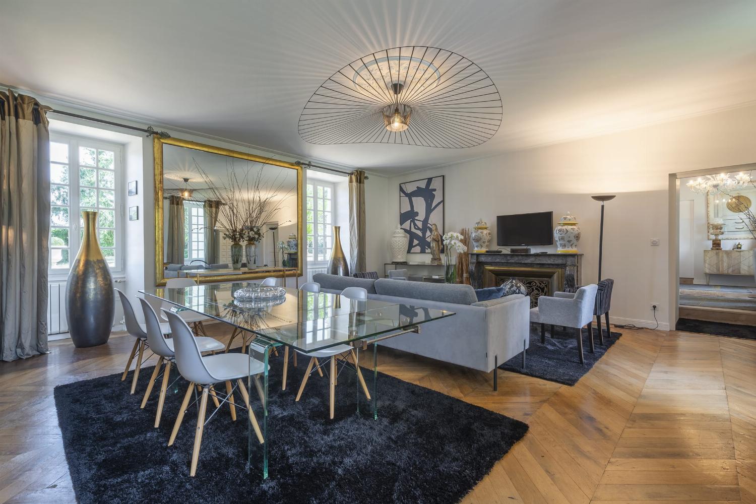 Sitting room | Holiday château in Loire Valley