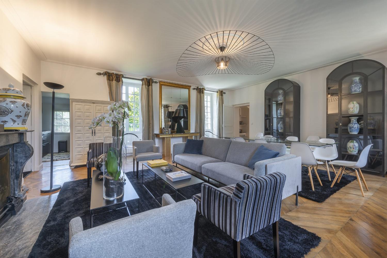 Sitting room | Holiday château in Loire Valley