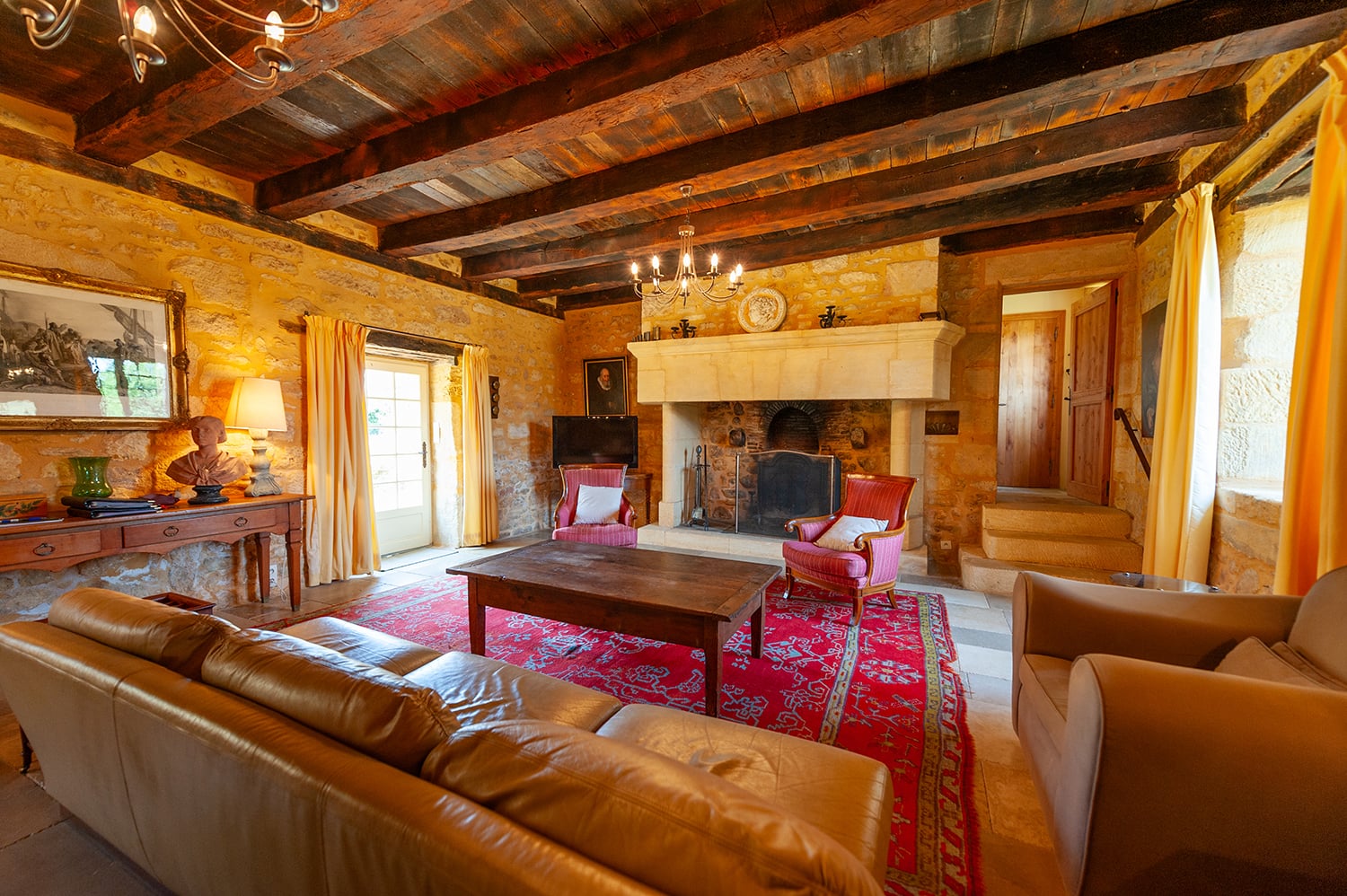 Sitting room | Holiday farmhouse near Sarlat-la-Canéda