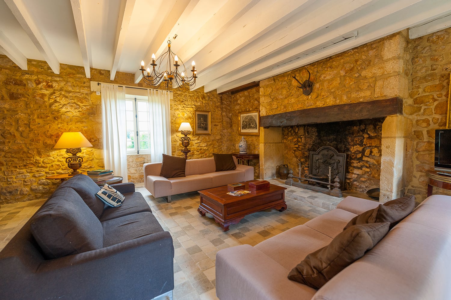 Living room | Holiday accommodation in Dordogne