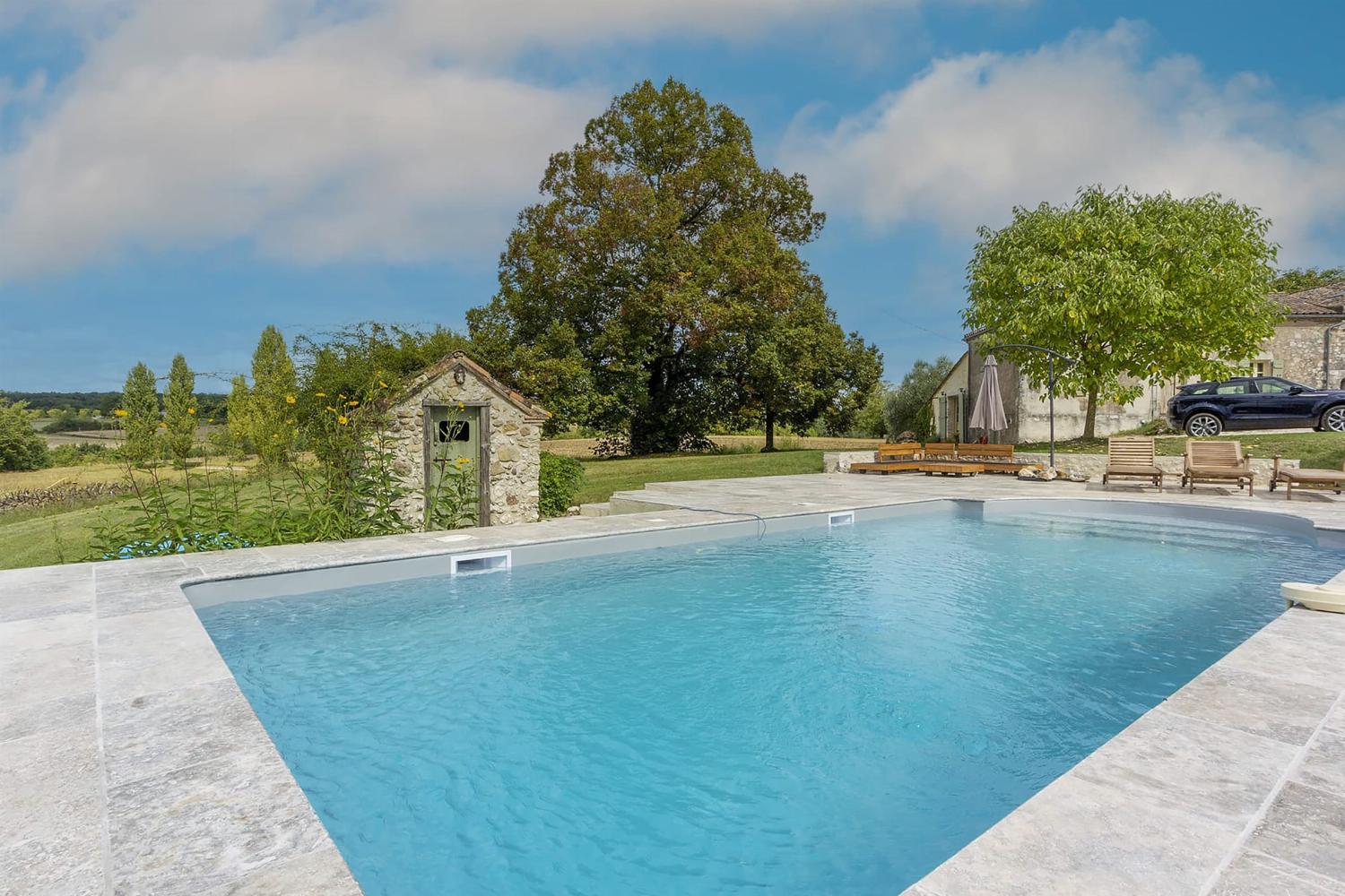 Private pool and terrace