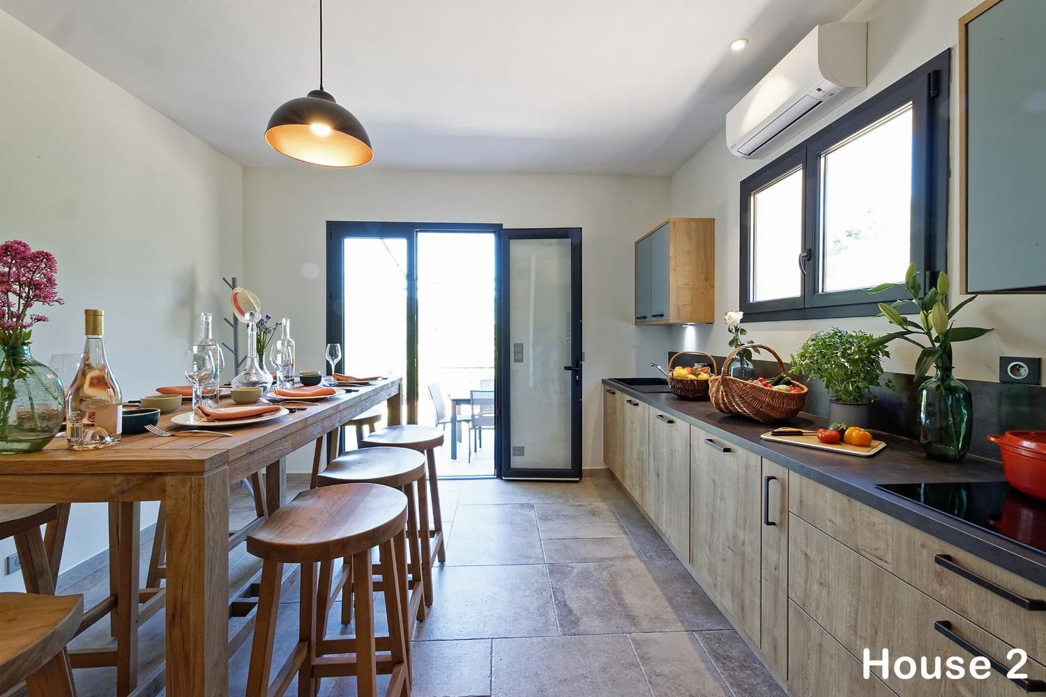 House 2 kitchen | Holiday home in Provence