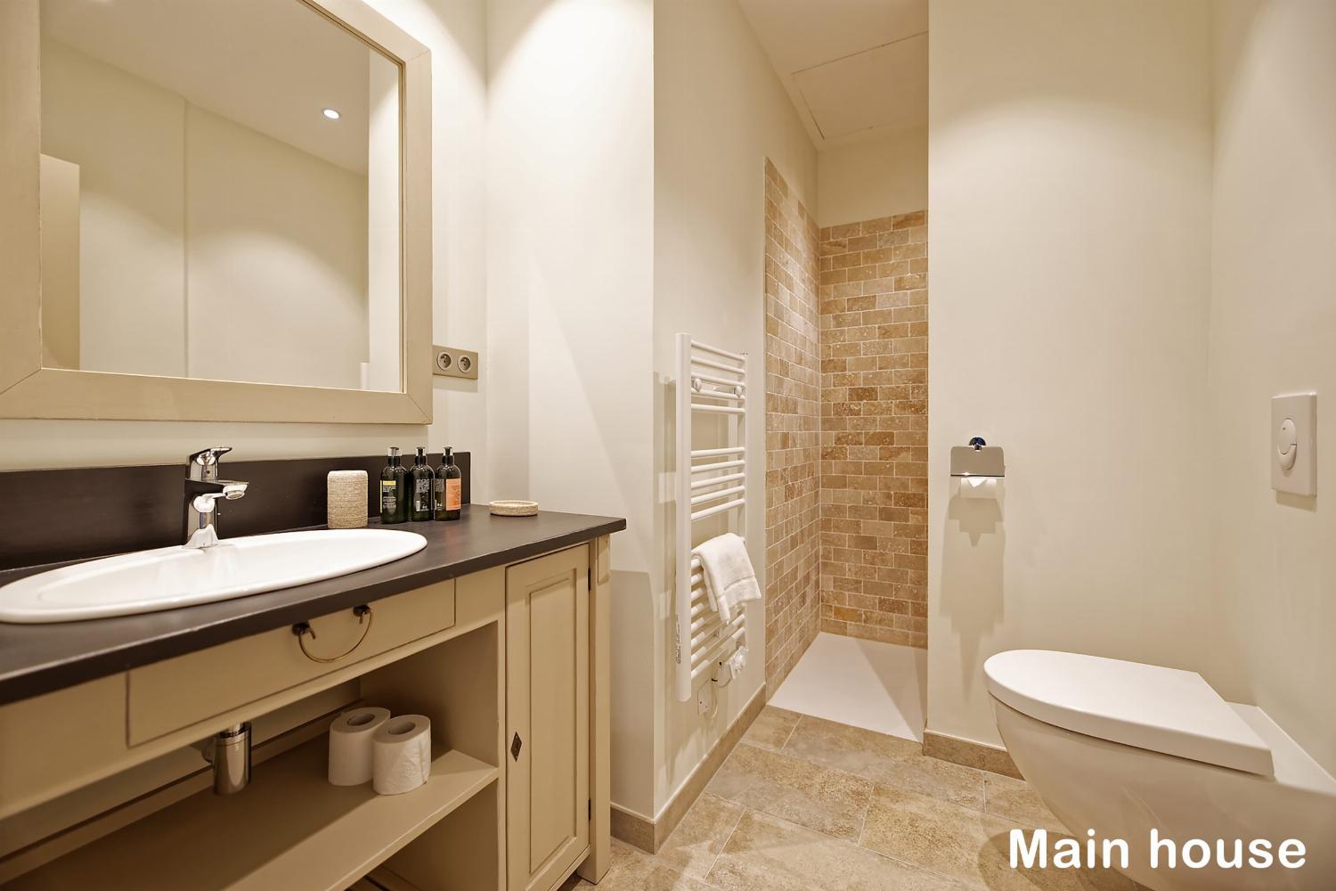 Main house bathroom | Holiday home in Provence