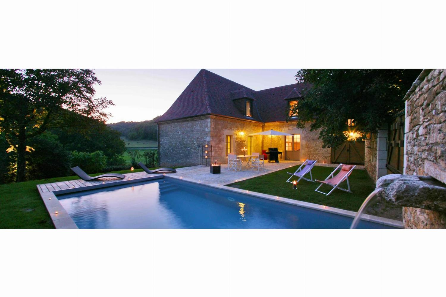 Holiday home in Dordogne with private heated pool