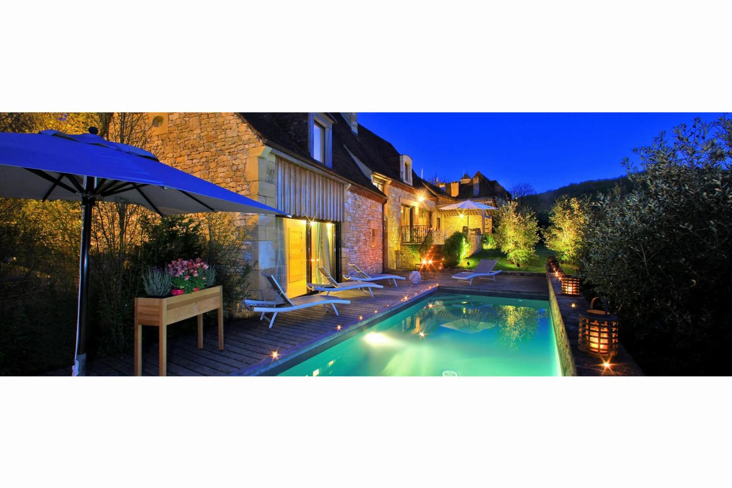 Holiday home in Dordogne with private heated pool