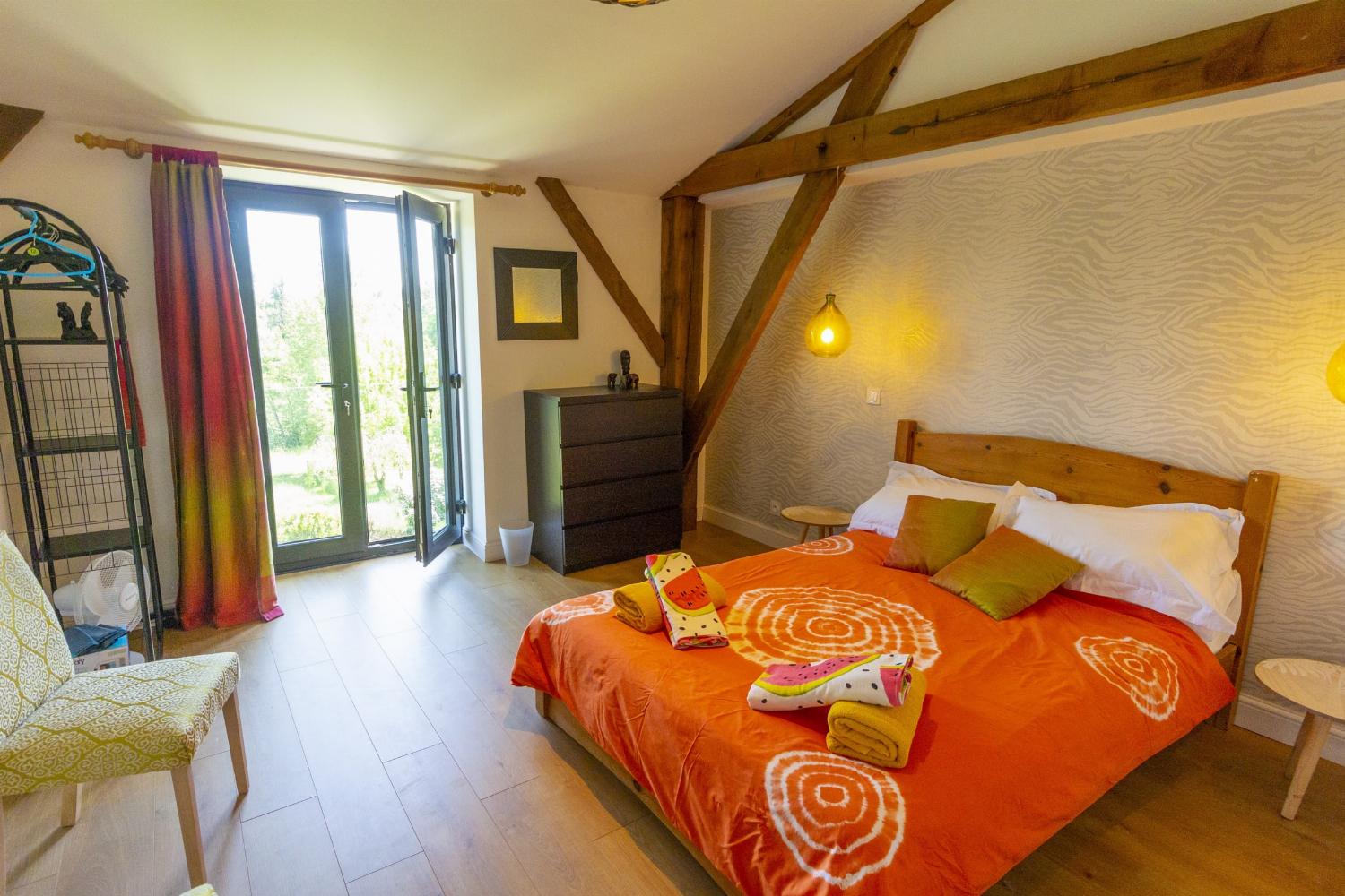 Bedroom | Rental home in Dordogne