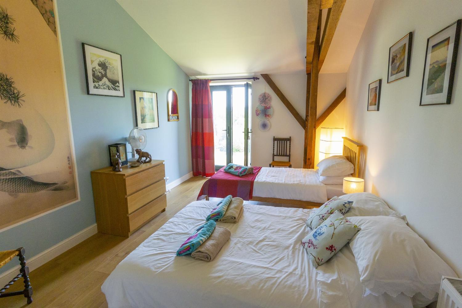 Bedroom | Rental home in Dordogne