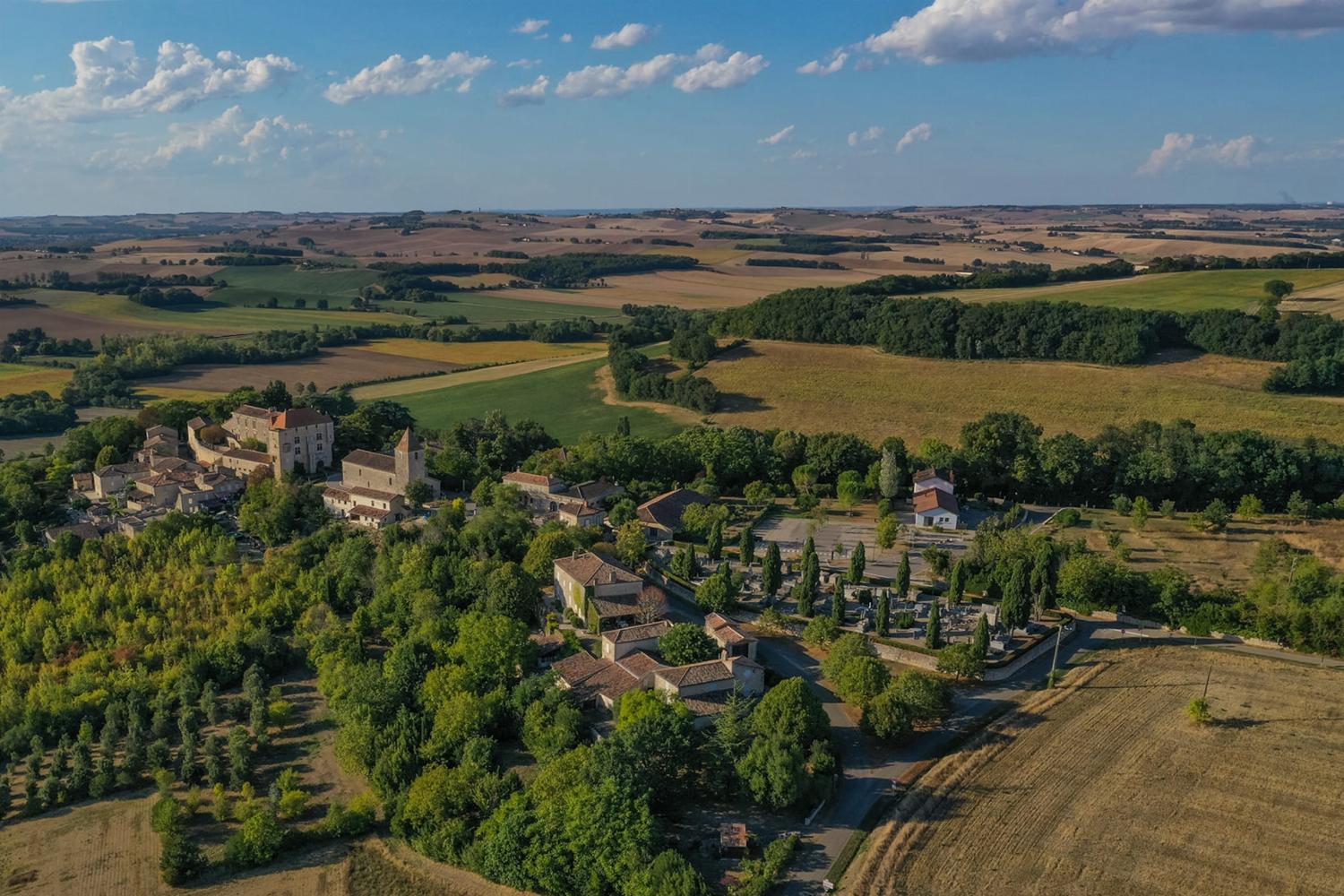 French countryside view