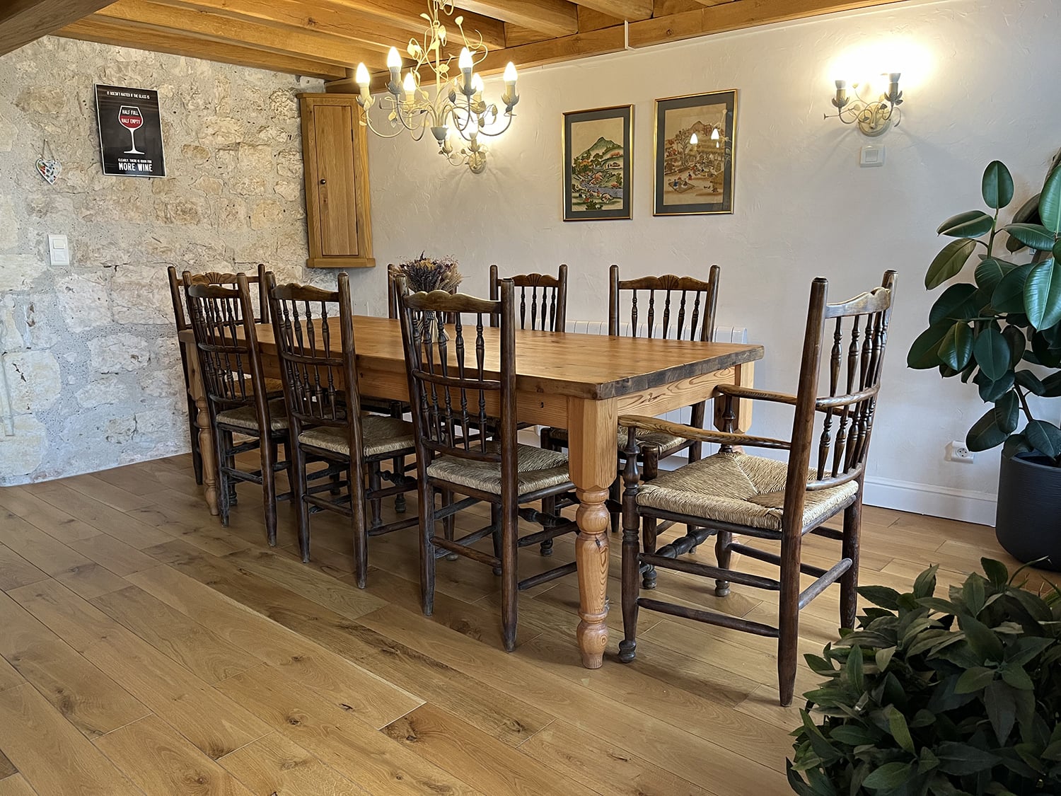 Dining room | Holiday home in Montaigu-de-Quercy