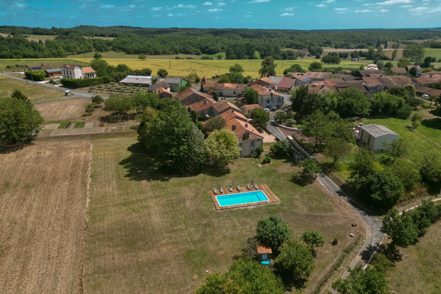 Holiday home in Dordogne with private heated pool