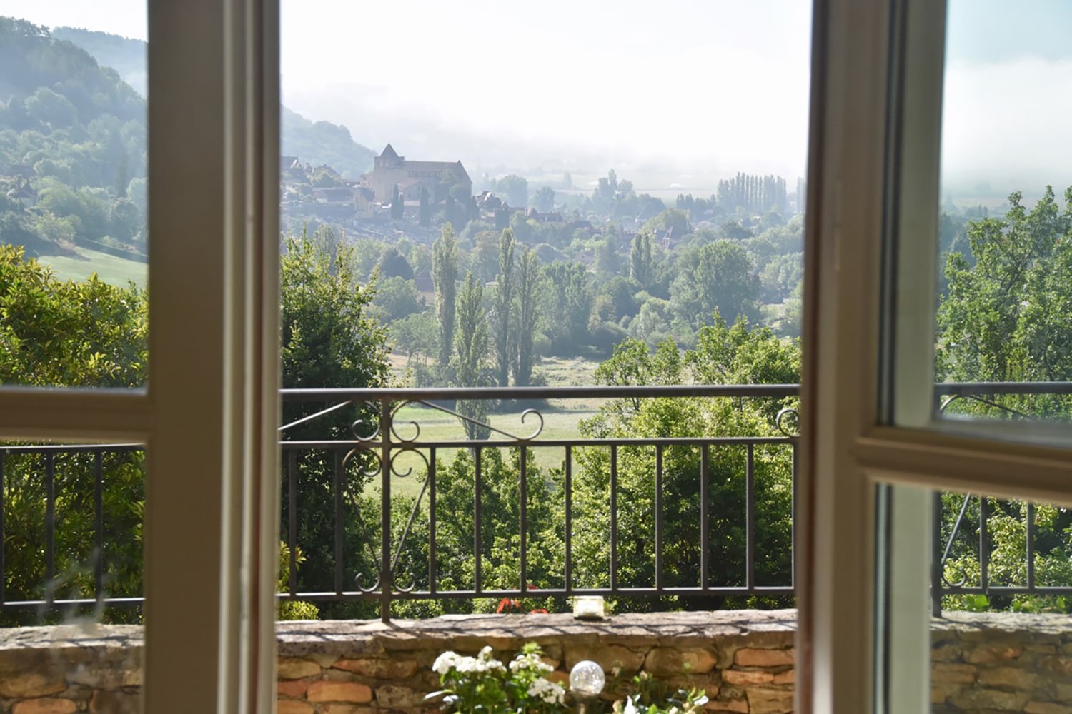 View from terrace