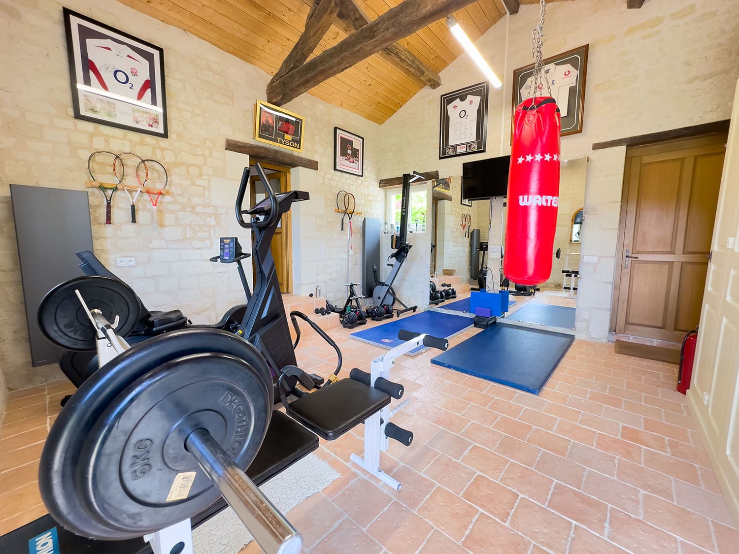 Gym | Holiday home in Nouvelle-Aquitaine