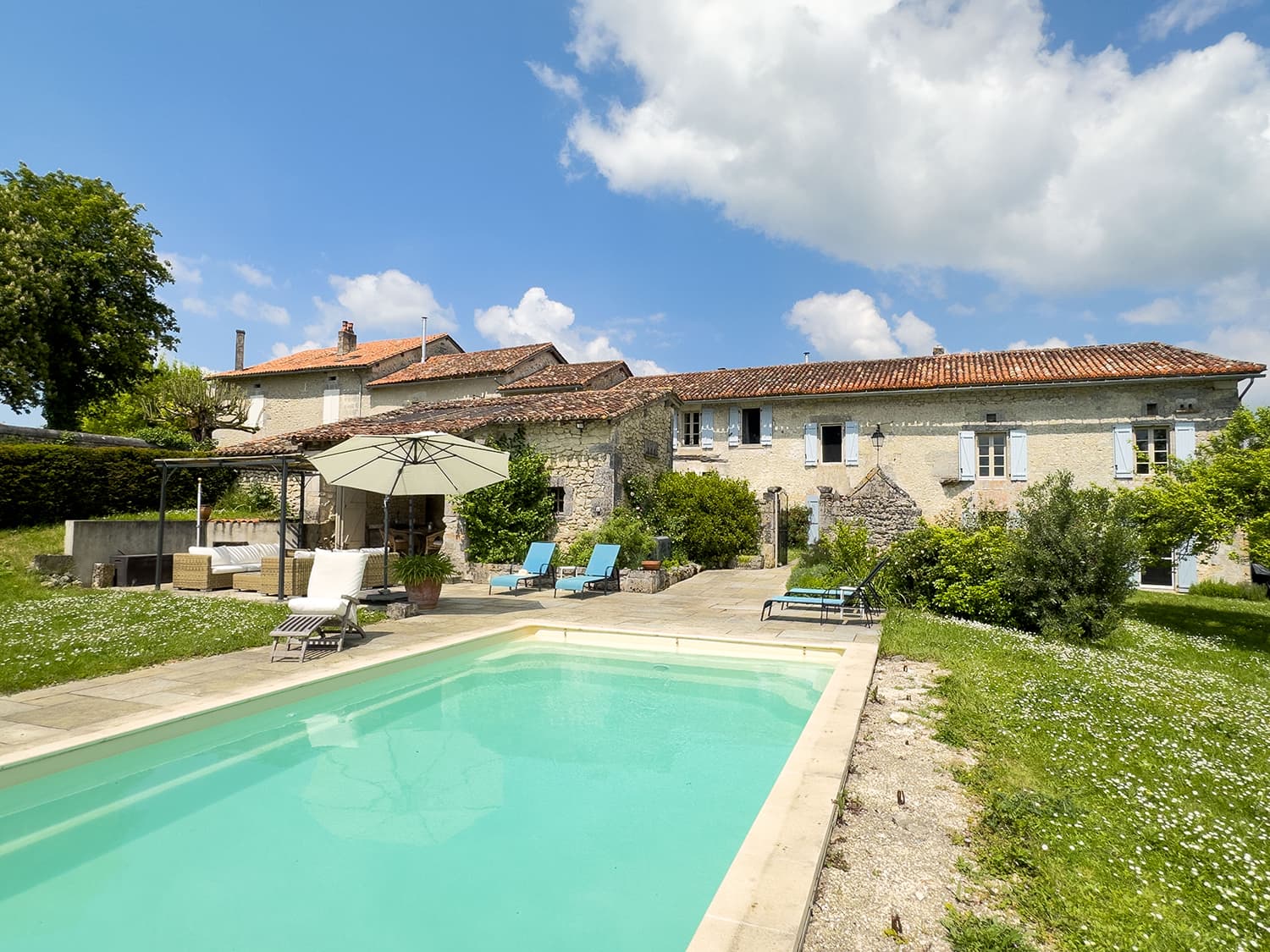 Holiday home in Nouvelle-Aquitaine with private heated pool