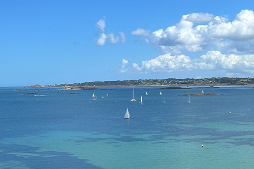 Carantec Bay and islands