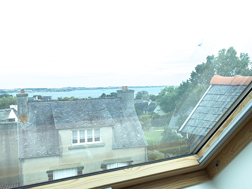 View from window | Holiday home in Finistère, Brittany