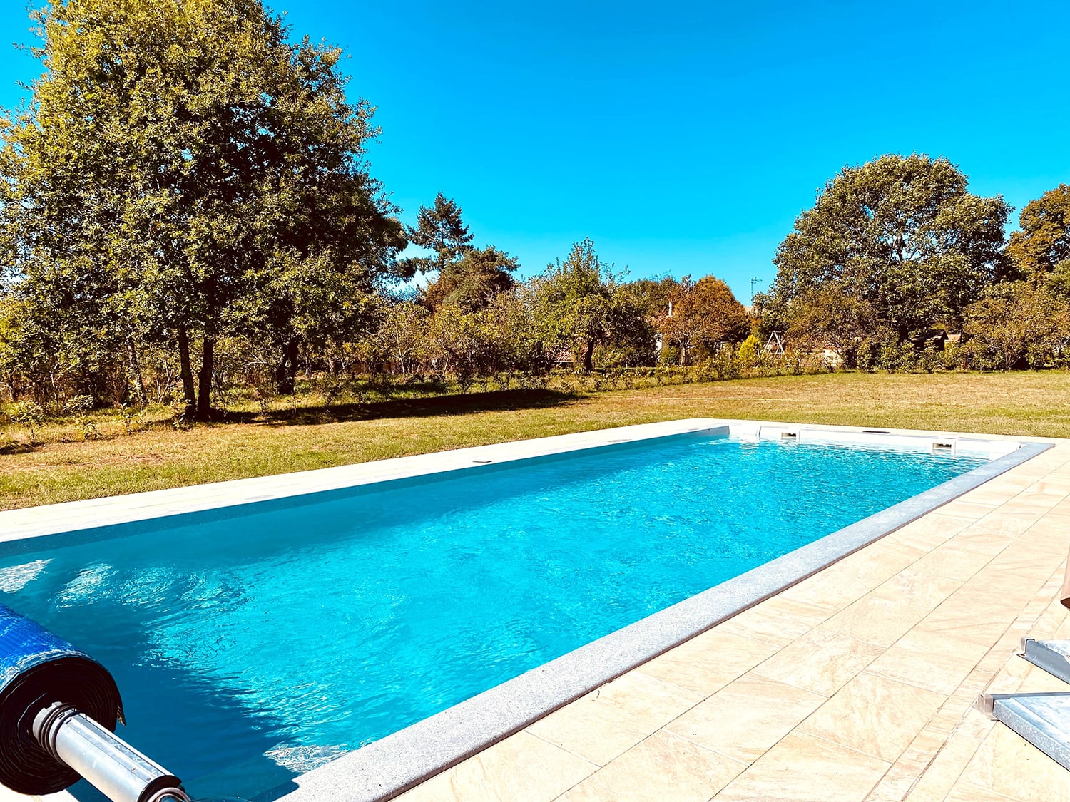 Private heated pool Private heated pool