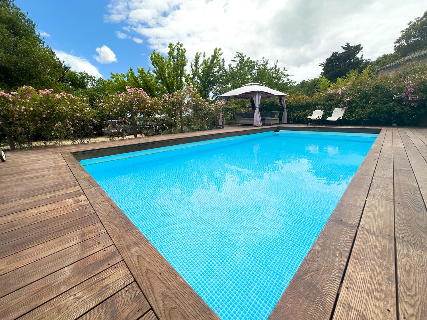 Private pool in Gard, South of France