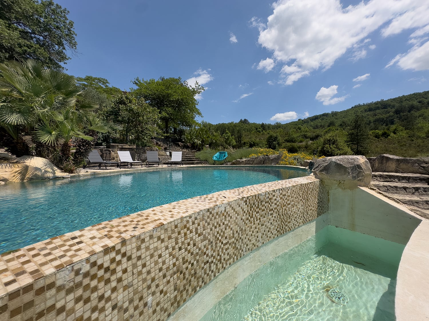 Private infinity pool