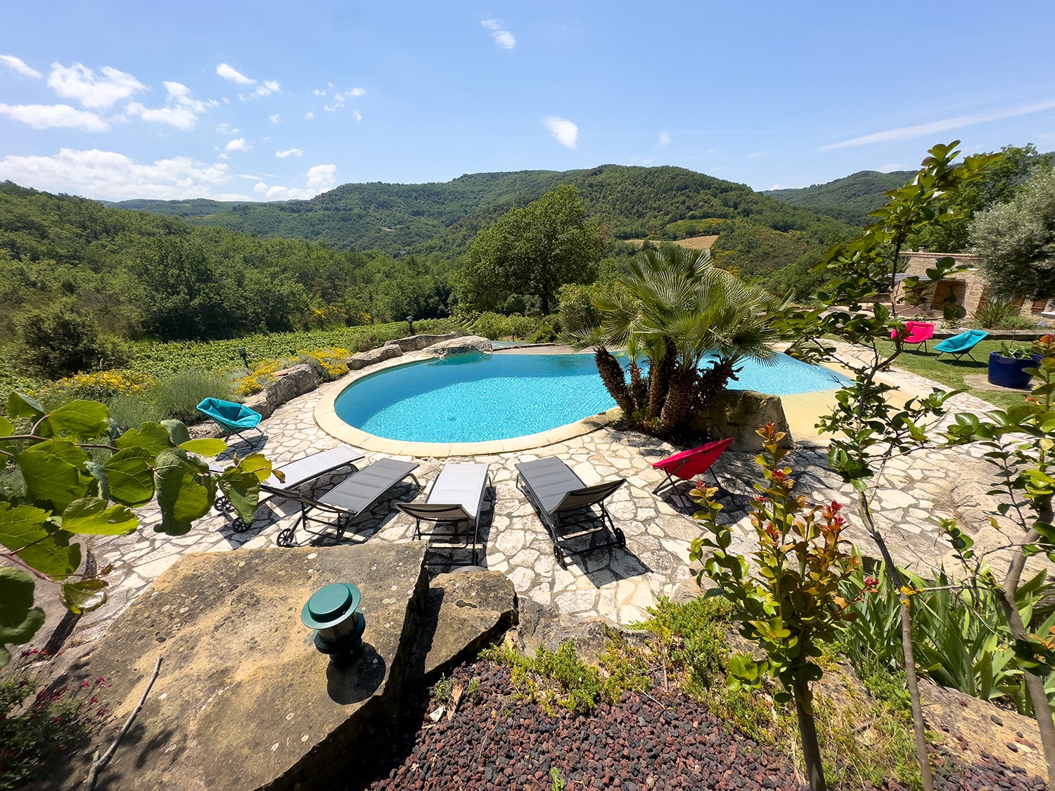 Private infinity pool