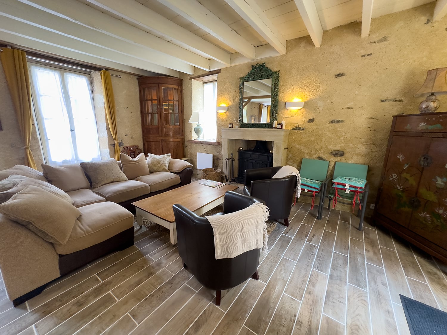 Sitting room | Holiday cottage in Pays de la Loire