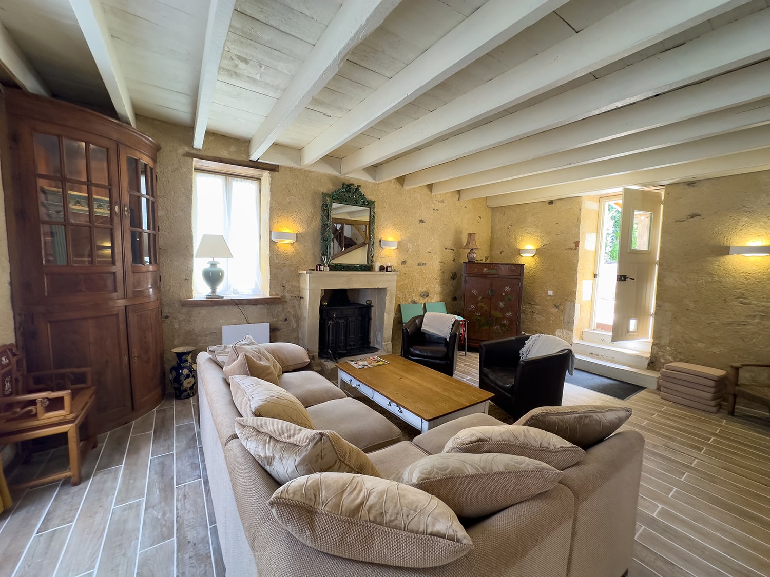 Sitting room | Holiday cottage in Pays de la Loire