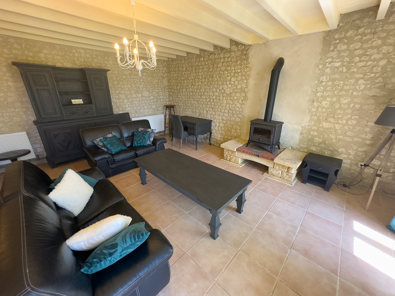 Sitting room | Holiday home in Nouvelle-Aquitaine