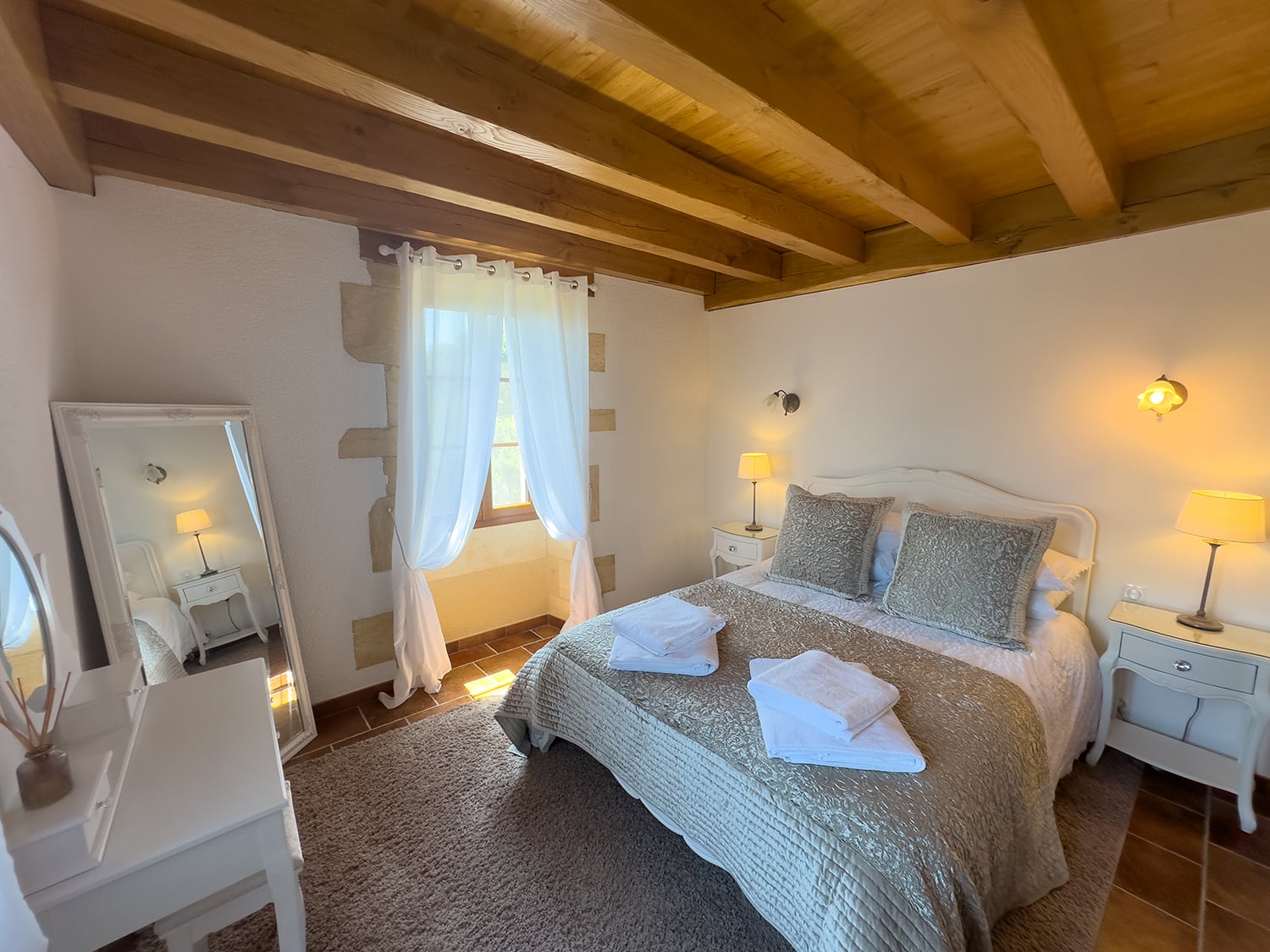 Bedroom | Holiday cottage in Cuzorn, Nouvelle-Aquitaine