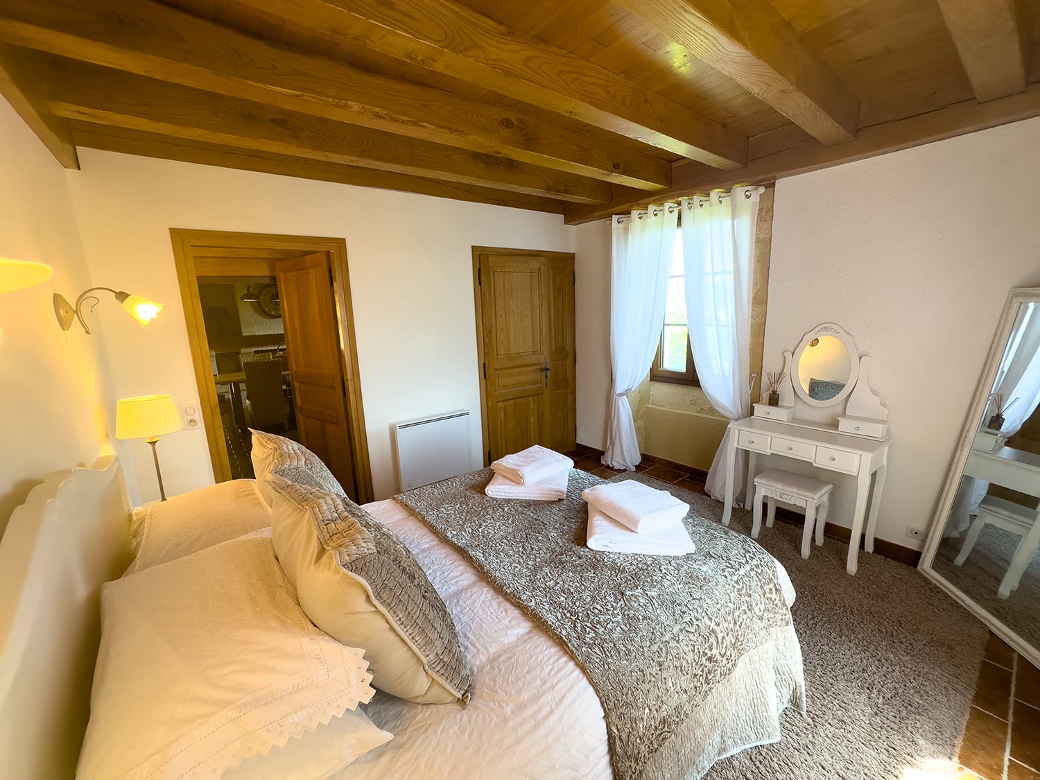 Bedroom | Holiday cottage in Cuzorn, Nouvelle-Aquitaine