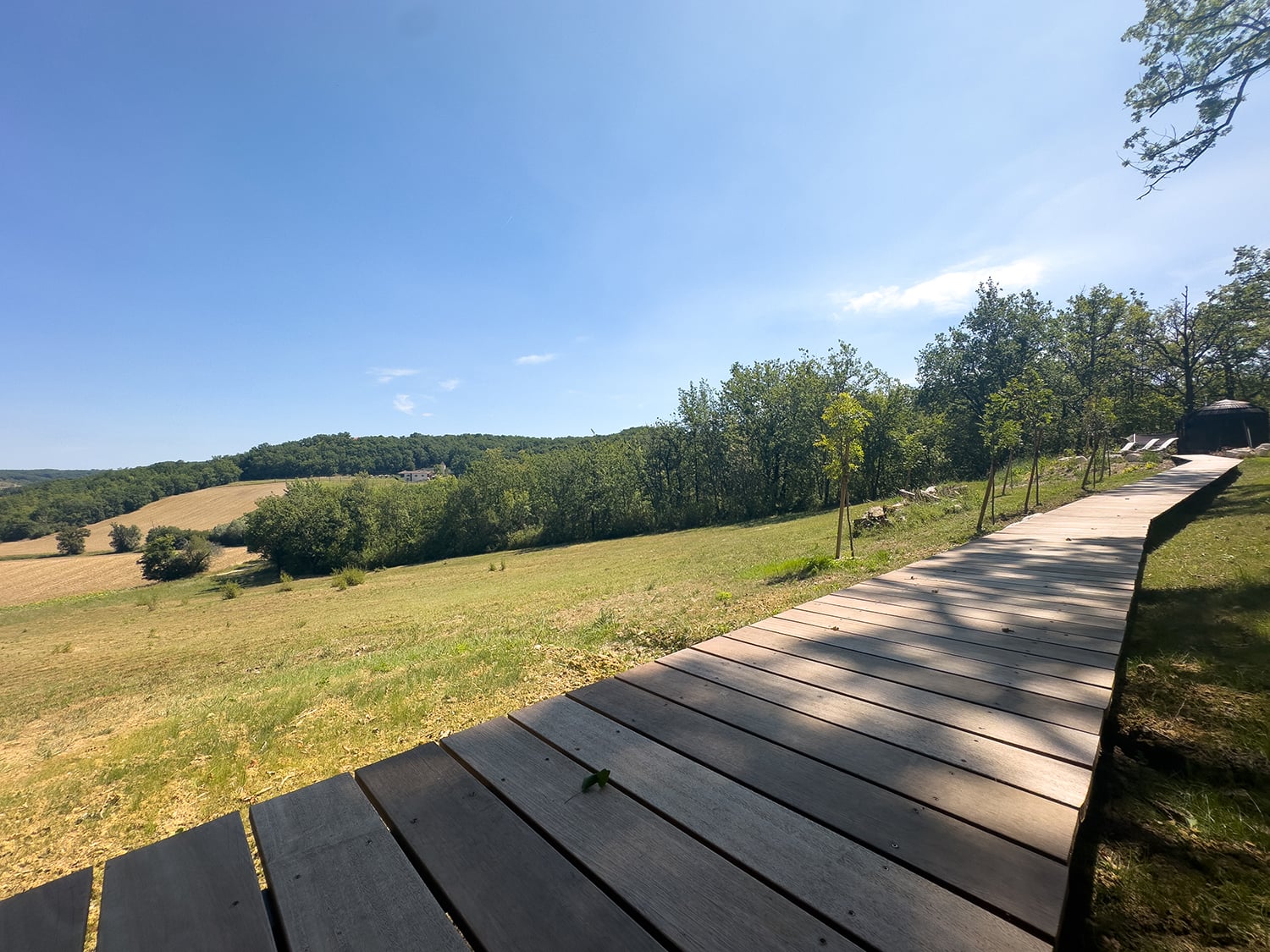 Countryside view in Lot, Midi-Pyrénées