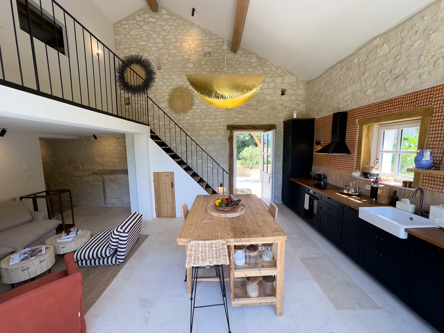 Living room | Holiday home in Lot, Midi-Pyrénées