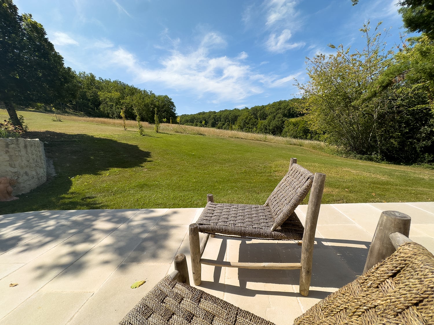 Terrace with garden view