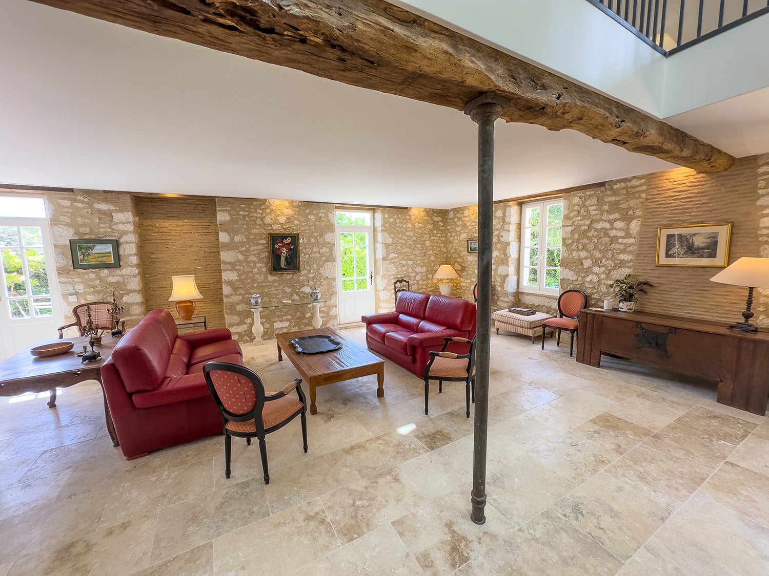 Sitting room | Holiday home in Nouvelle-Aquitaine