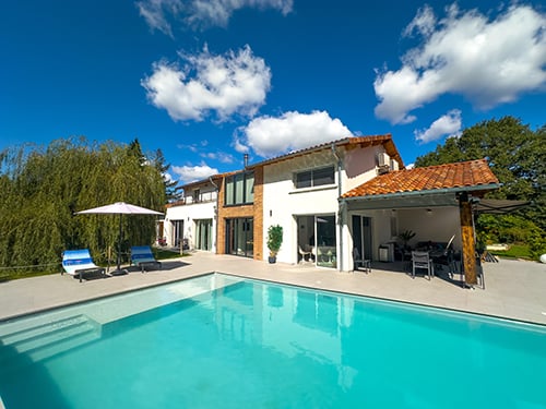 Holiday home in Haute-Garonne with private heated pool