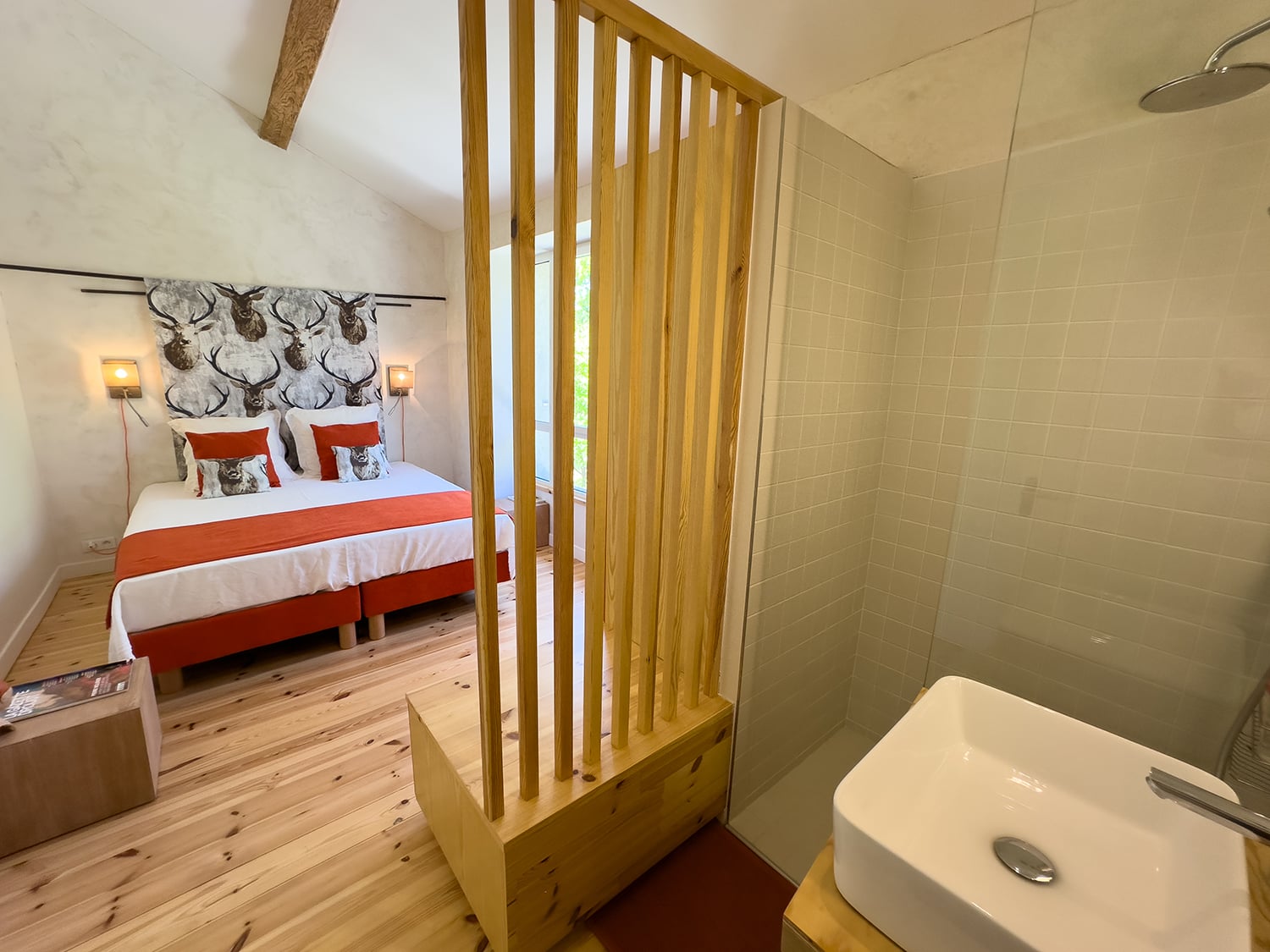 Bedroom with ensuite bathroom