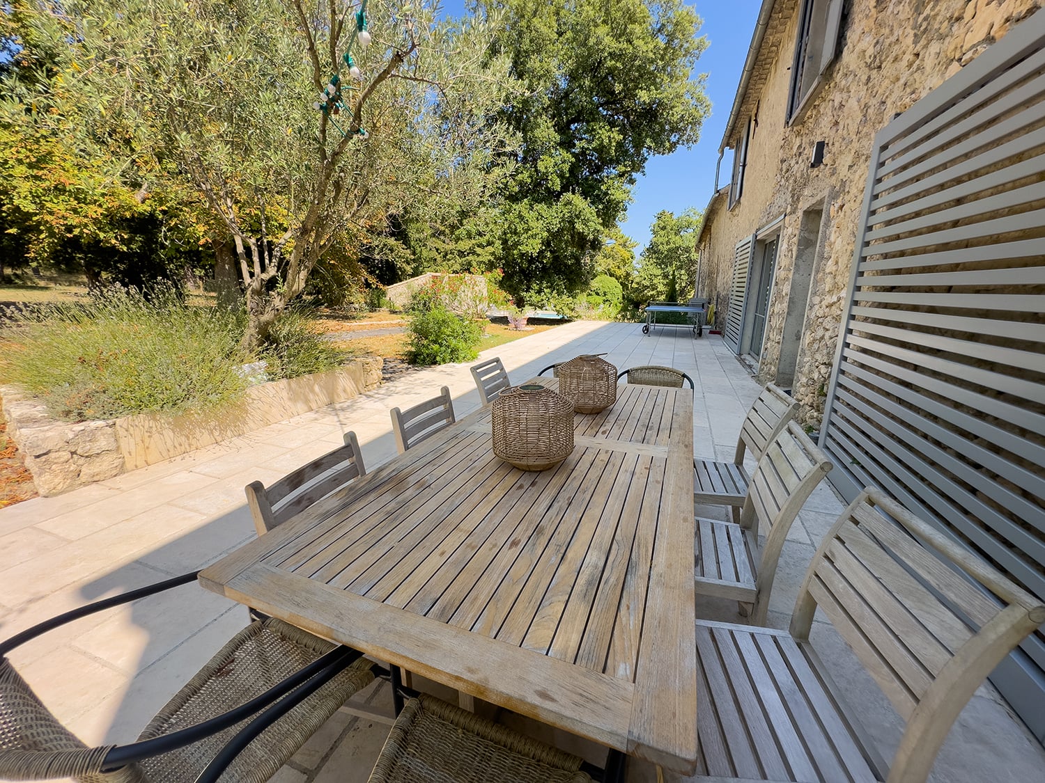 Dining terrace | Holiday country home in Provence