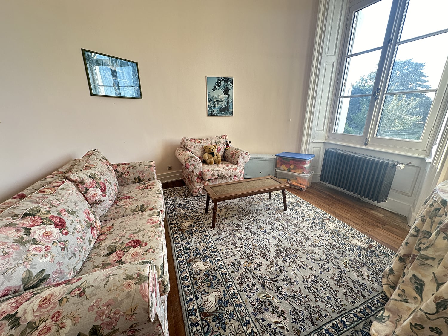 Sitting room | Holiday château in Nouvelle-Aquitaine