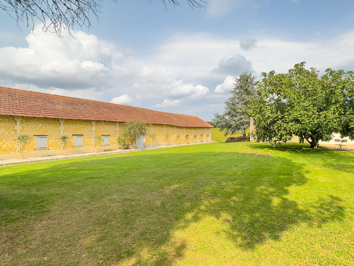 Château garden