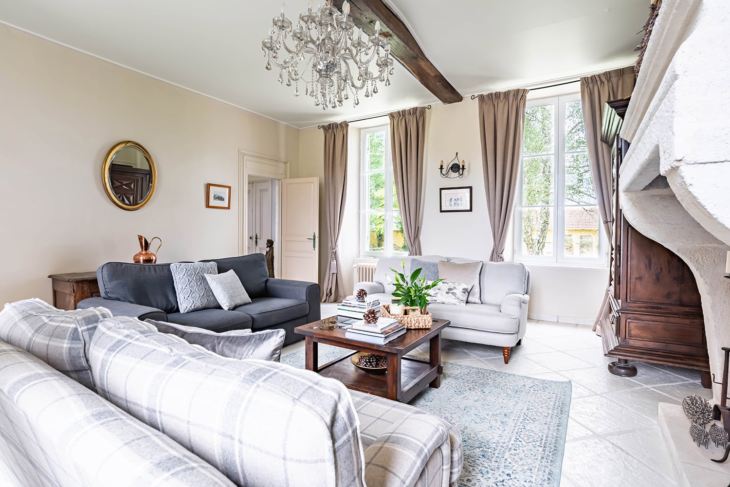 Sitting room | Holiday home in Nouvelle-Aquitaine